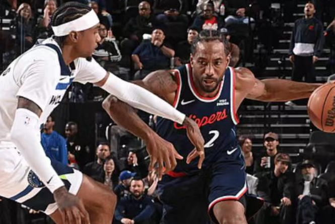 球友会-快船153-128大胜森林狼，小卡45分力压华子36分，此战诞生4个事实